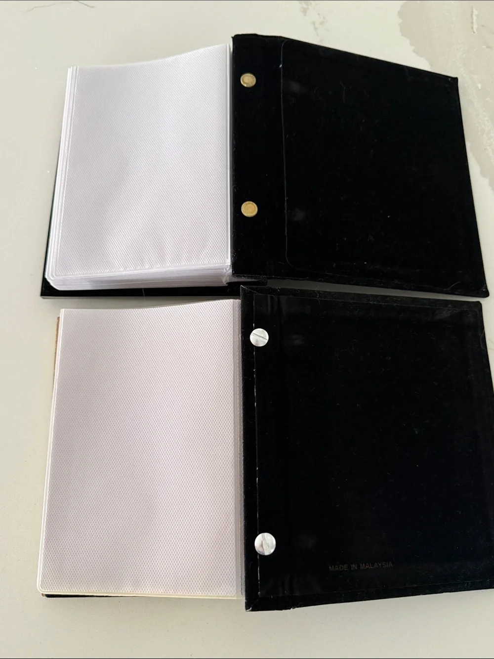 Photo Album frame - engraved with forever friends and floral wood cover album